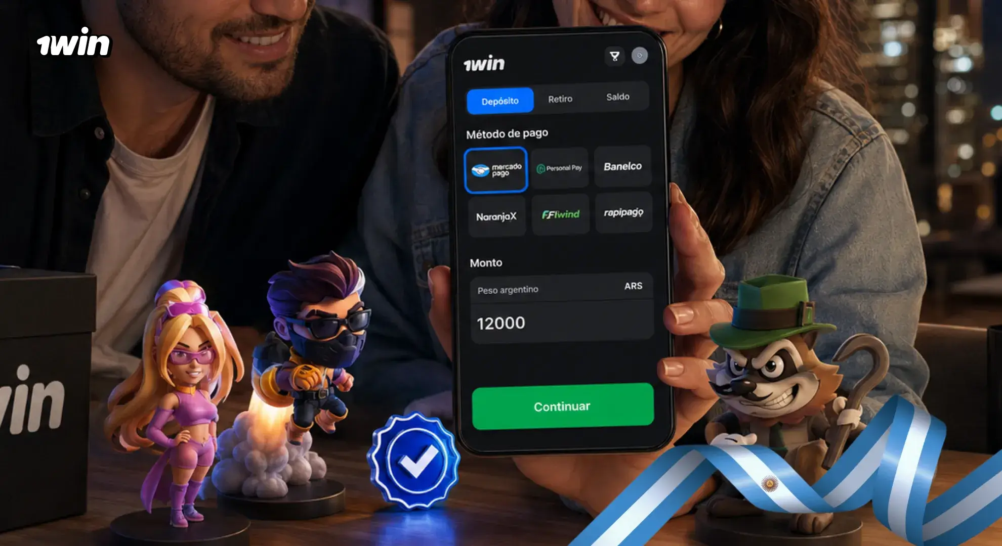 Otros métodos de pago en 1win Argentina